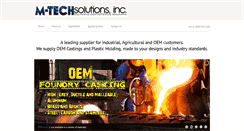 Desktop Screenshot of m-techsolution.com